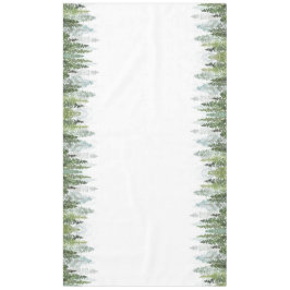 水彩松 テーブルクロス