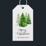 水彩松 | Merry Christmas Script Gi ギフトタグ<br><div class="desc">水彩松 | Merry Christmas Script</div>