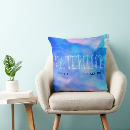 水彩枕 クッション (椅子)