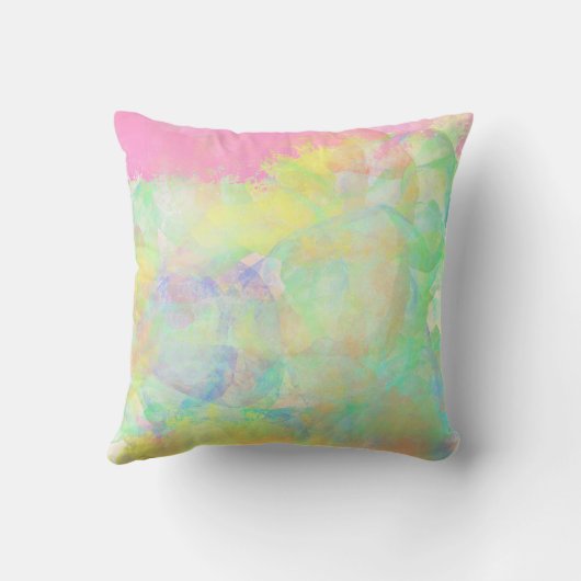 水彩枕 クッション (裏面)