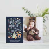 水彩林で最も素晴らしい海軍の写真 シーズンカード (スタンド正面)