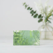 水彩林アポイントメント/名刺 予約カード (スタンド正面)