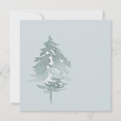 水彩林グリーンパイン結婚ズ セーブザデート (裏面)