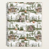 水彩林パターン プランナー手帳 (正面)