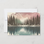 水彩林結婚林 出欠カード (裏面)