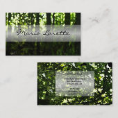 水彩林造園者名刺 名刺 (正面/裏面)