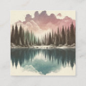 水彩林 エンクロージャーカード (裏面)