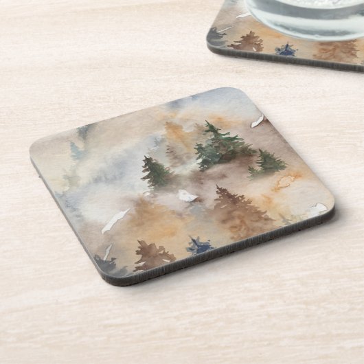 水彩林 コースター (左側)