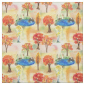 水彩林 ファブリック (見本)