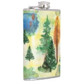 水彩林 フラスク (右)