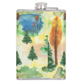 水彩林 フラスク (裏面)