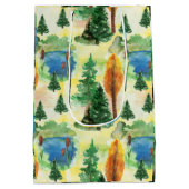 水彩林 ミディアムペーパーバッグ (裏面)