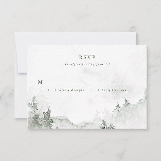 水彩林 出欠カード (正面)