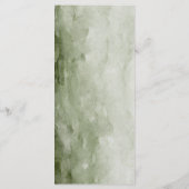 水彩林 |木と鹿 | メニュー (裏面)