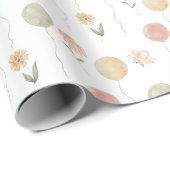 水彩林 | 森林の友人の誕生日 ラッピングペーパー (ロールコーナー)