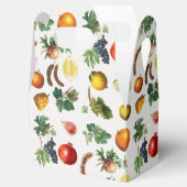 水彩果実地中海の模様 フェイバーボックス (オープン)