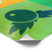 水彩果実野菜ポスター ポスター (コーナー)