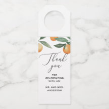 水彩柑橘系フローラ感謝してい庭園の結婚式you