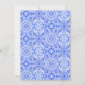 水彩柑橘系ベビースワ地中海のーナー 招待状 (裏面)