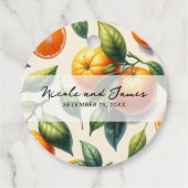 水彩柑橘類オ離れレン結婚ジュ フェイバータグ (裏面)