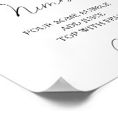 水彩柑橘類レモン – mimosas ポスター (角)