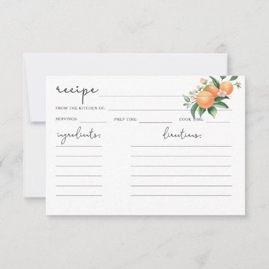 水彩柑橘類 (正面)