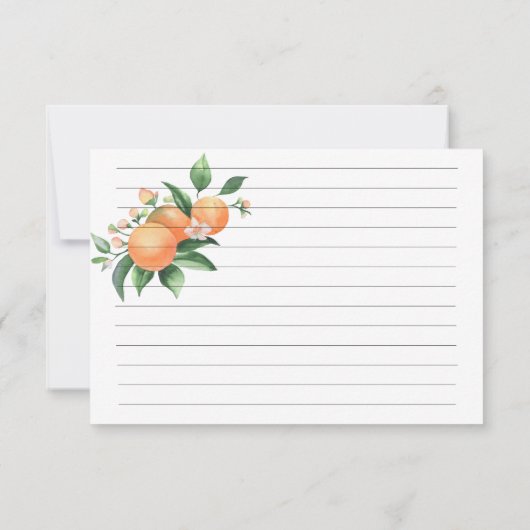 水彩柑橘類 (裏面)