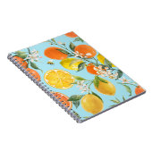 水彩柑橘類：手描き ノートブック (右側)