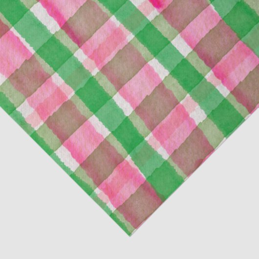 水彩格子状の手書きモダン素朴名門私立校風の線 薄葉紙 (詳細)