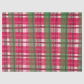 水彩格子状の手書きモダン素朴名門私立校風の線 薄葉紙 (正面)