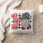 水彩格言クリスマスバッファロープレイド クッション (ブランケット)