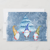 水彩格言ホリデーフレンズフォトカード シーズンカード (裏面)