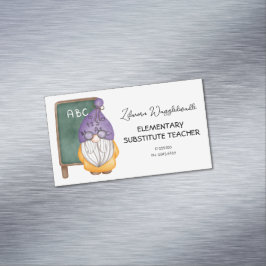 水彩格言先生 マグネット名刺