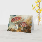 水彩格言 カード (黄色い花)