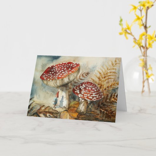 水彩格言 カード (黄色い花)