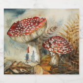 水彩格言 スパークリングワインラベル (シングルラベル)