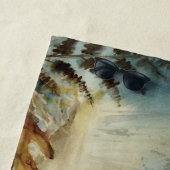 水彩格言 ビーチタオル (インサイチュ)