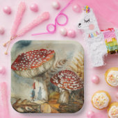 水彩格言 ペーパープレート (パーティー)