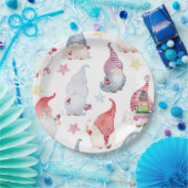 水彩格言 ペーパープレート (パーティー)