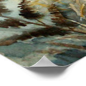 水彩格言 ポスター (角)