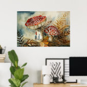 水彩格言 ポスター (ホームオフィス)