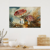 水彩格言 ポスター (キッチン)