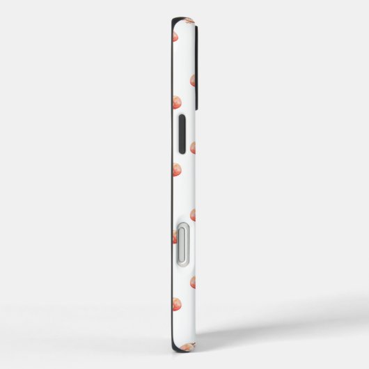 水彩桃の模様 Case-Mate iPhoneケース (裏面 / 右)