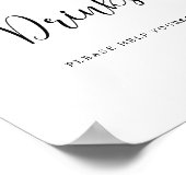 水彩桃ドリンク自分救済のポスター ポスター (角)