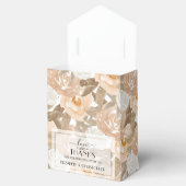 水彩桃フローラ結婚ズ フェイバーボックス (オープン)