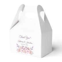 水彩桃色の花結婚の様に