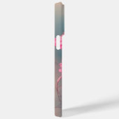 水彩桃色ファンタジー菊 Case-Mate iPhoneケース (裏面 / 右)