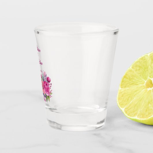 水彩桃花花花花花花花花花花花花花花花花花花花花花花花花花花花花花花花花花花花花花花花花花花花花花花花 ショットグラス (右)