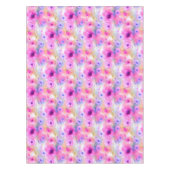 水彩桃青フローラ国フランスの12月 テーブルクロス (正面)