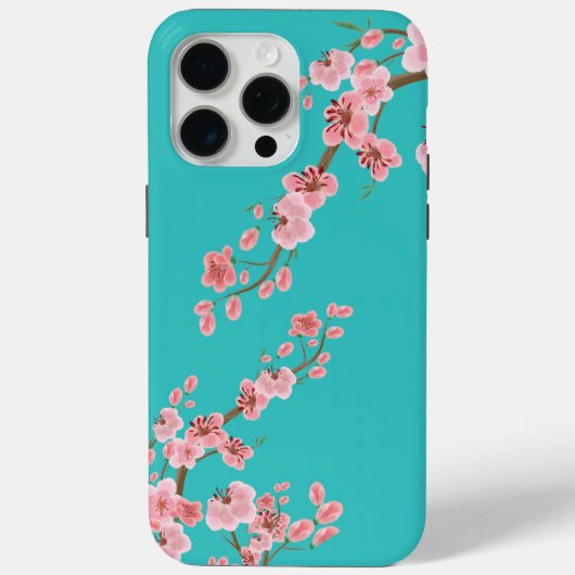水彩桜の癒しスマホケース Case-Mate iPhoneケース (裏面)